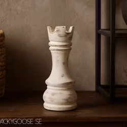 CHESS Dekorativ schackpjäs, Vit