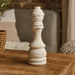 CHESS Dekorativ schackpjäs, Vit