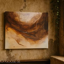 Elements in Motion, "Devine Flood" - Originalmålning, 42x30cm