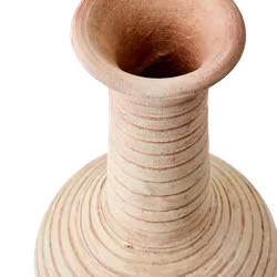 Handgjord urna med hög hals Terrakotta, 36cm