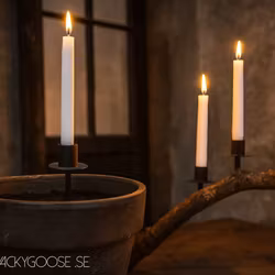 Ljushållare med kant