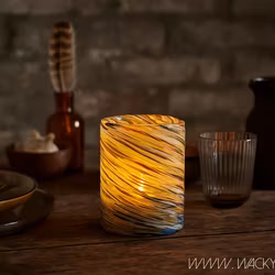 PARTY Värmeljushållare M, Flerfärgad