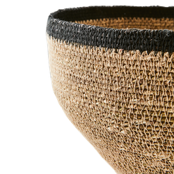 Handsydd Madiba-korg i sjögräs, Ø28cm