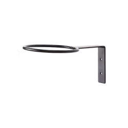 Krukhållare i järn, Svart, Ø10cm