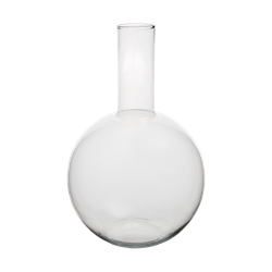 Munblåst vas i tidlös design, 39cm