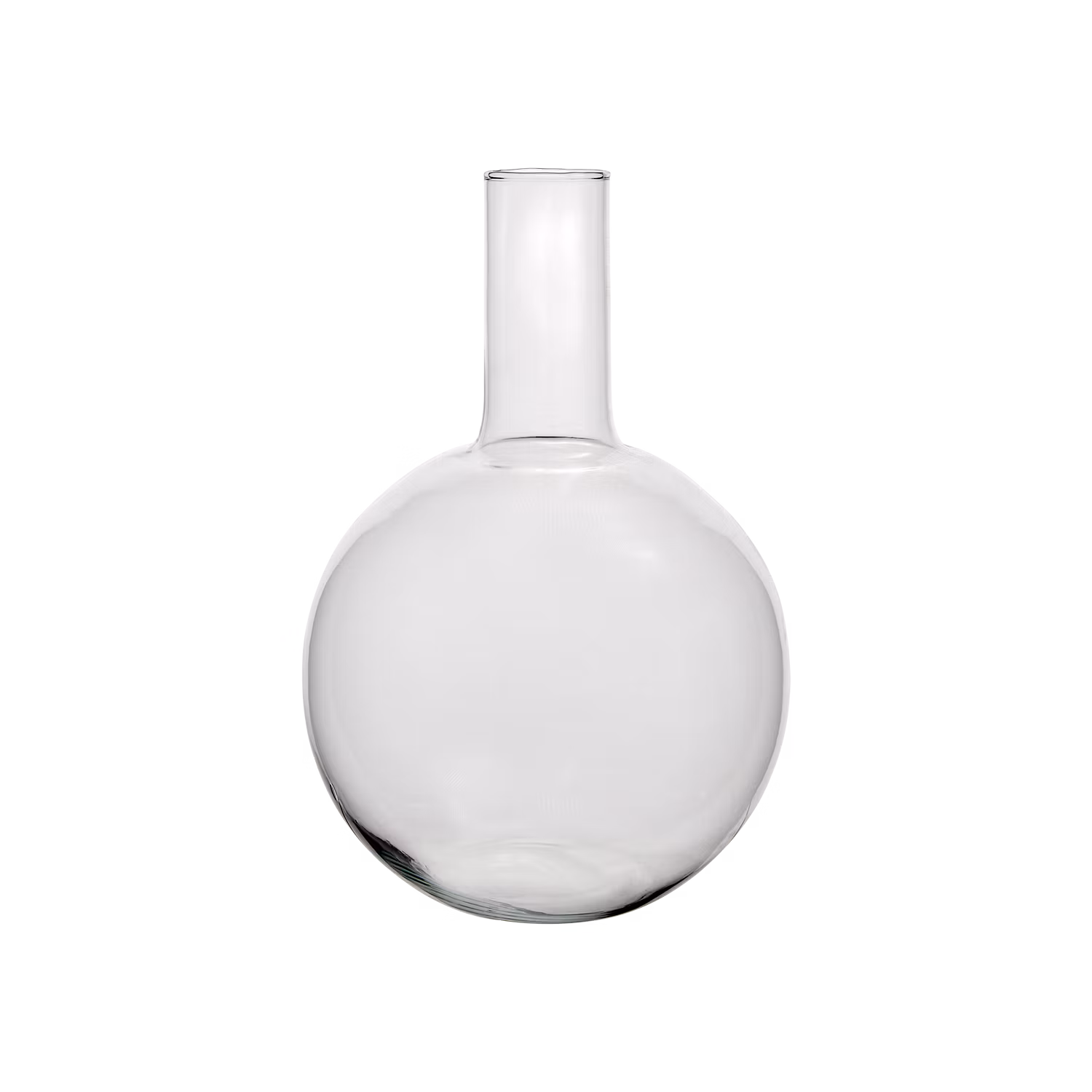 Munblåst vas i tidlös design, 31cm