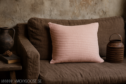 Kuddfodral 100% bomull, 60x50cm, Ljusrosa