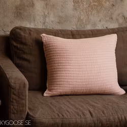 Kuddfodral 100% bomull, 60x50cm, Ljusrosa