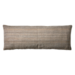 Kuddfodral gjord av garn av återvunna PET-flaskor, Beige/Flerfärgad, 110x40cm