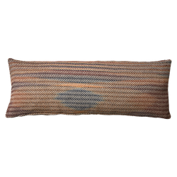 Kuddfodral i bomull, Röd/Flerfärgad, 110x40cm