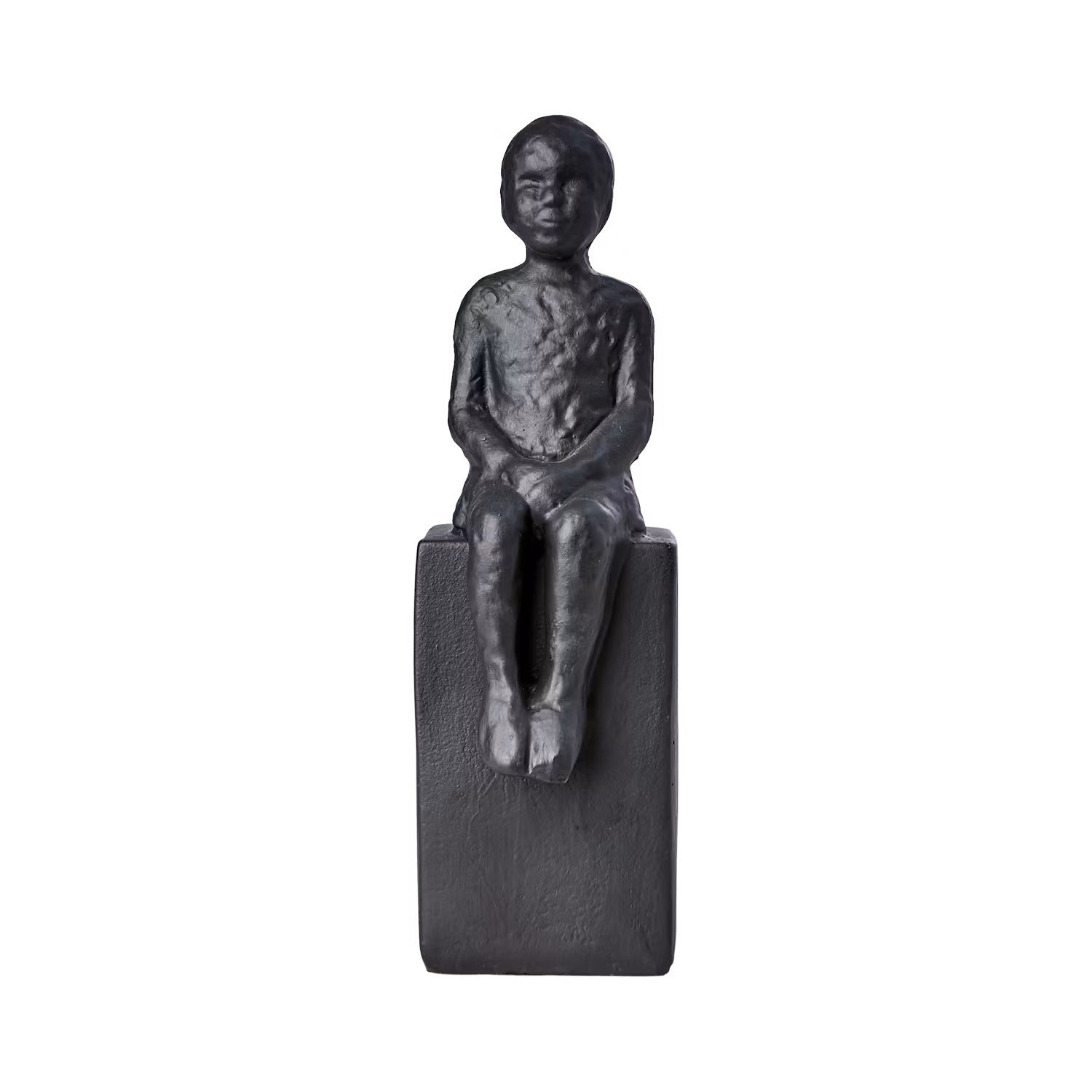 Dekorativ staty, 25cm, Svart