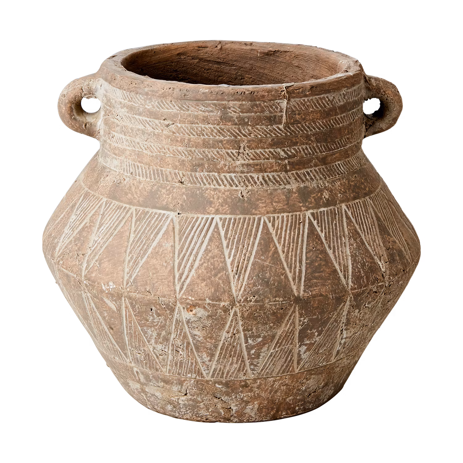 Vacker urna/kruka i terrakotta, Ø27cm