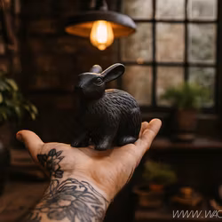 Kanin i gjutjärn, Dekorativ trädgårdsfigur