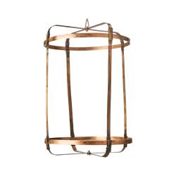 Lampstomme i järn, Ø42x61cmcm, Mässingfärgad