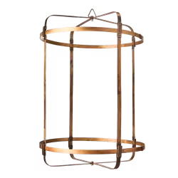 Lampstomme i järn, Ø51x75cmcm, Mässingfärgad