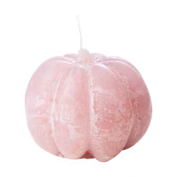 Handgjort Figurljus, Pumpa, Old Rose