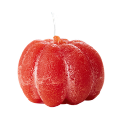 Handgjort Figurljus, Pumpa, Mörkorange