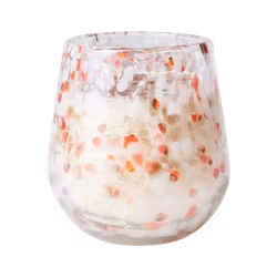 Handgjort Doftljus i munblåst glas, Kanel