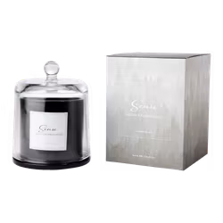 Doftljus med glaskupa, Liquorice & sandalwood