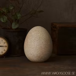 Dekorationsägg i stengods, 15cm