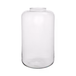 Munblåst vas i XL-modell, Klarglas