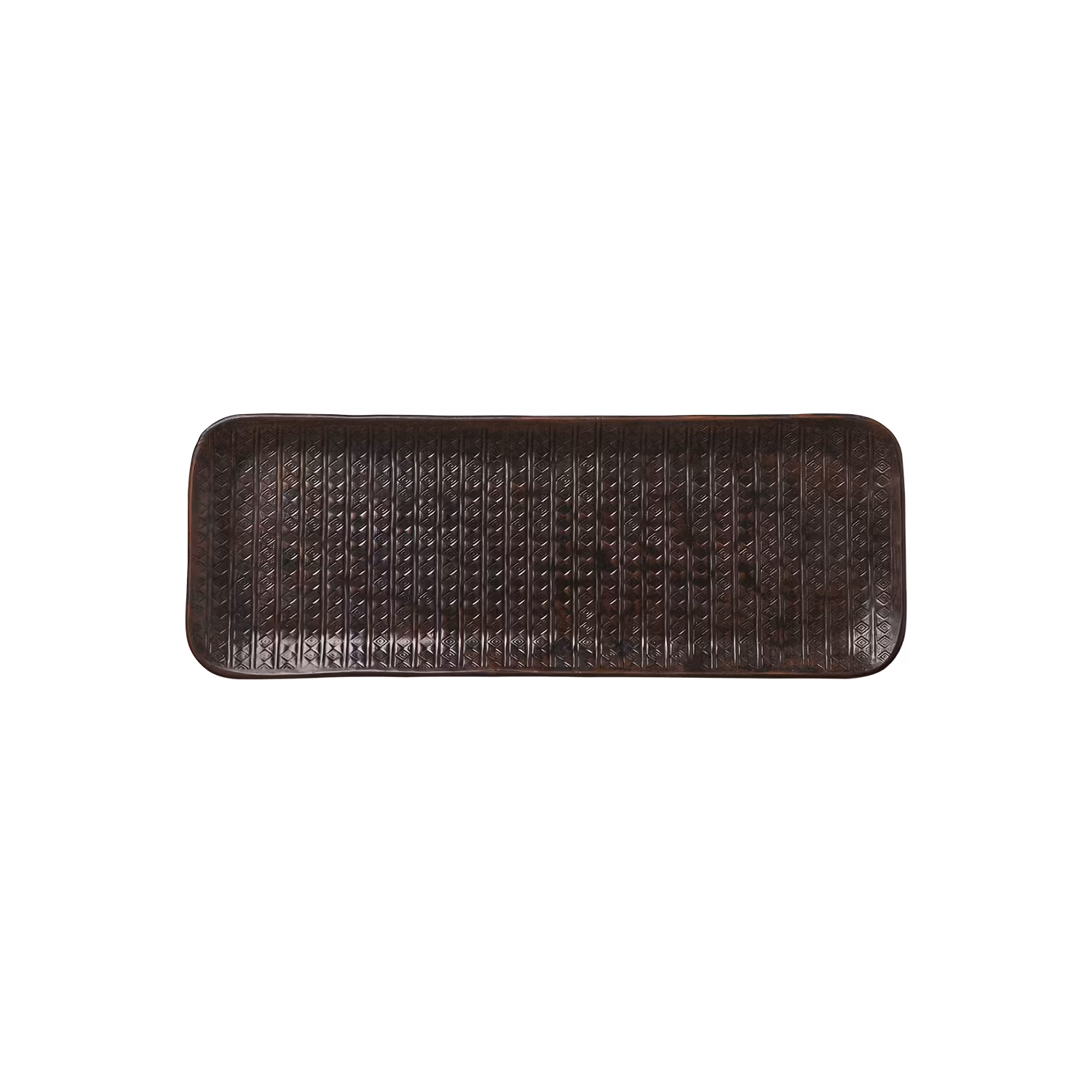 Vackert dekorationsfat, 50x18cm, Svart