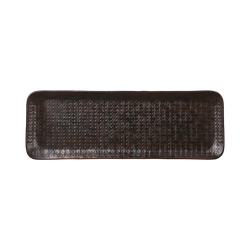 Vackert dekorationsfat, 60x21cm, Svart