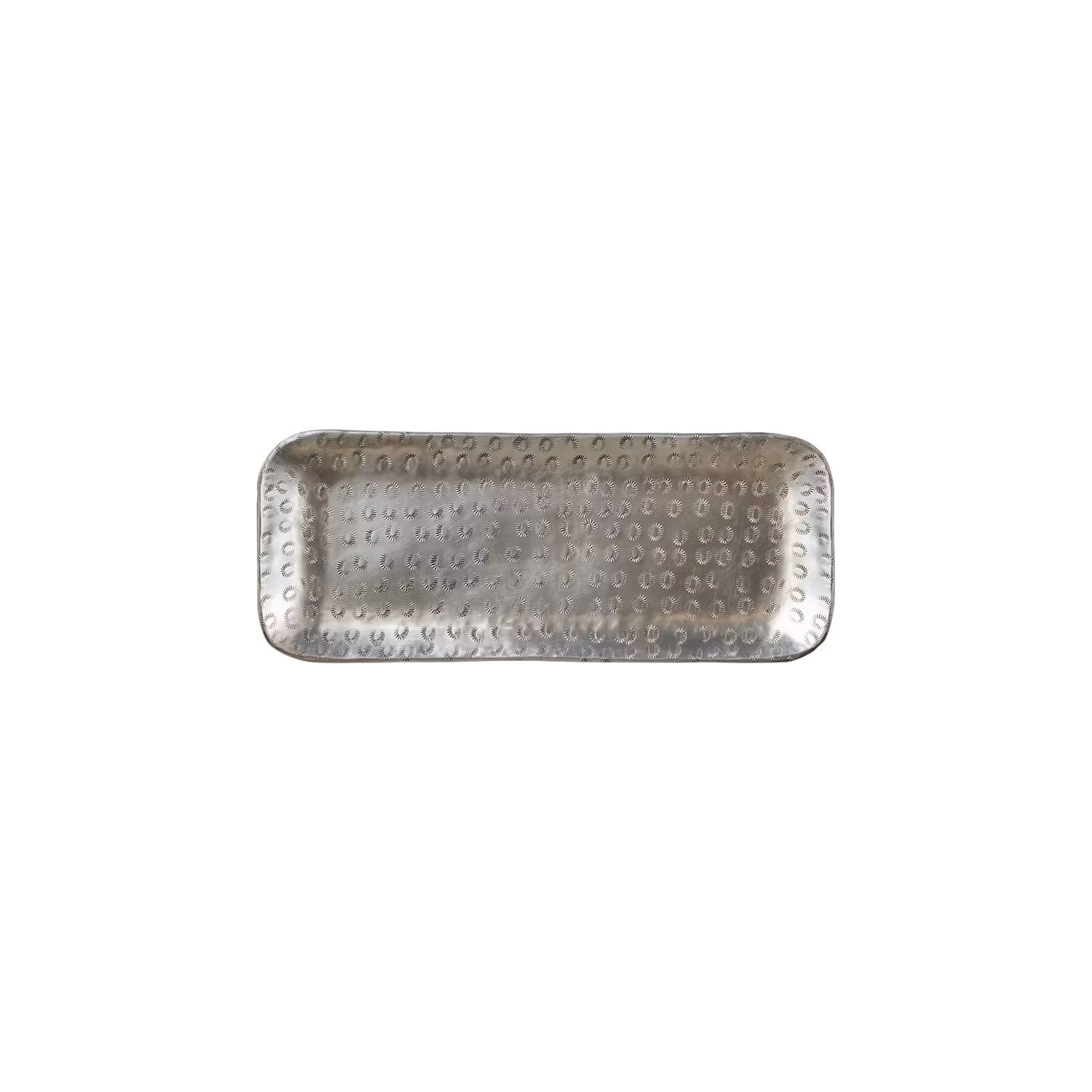Vackert dekorationsfat, 40x16cm, Silver