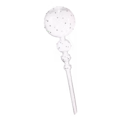 Munblåst Bevattningskula, Prickig, Klarglas