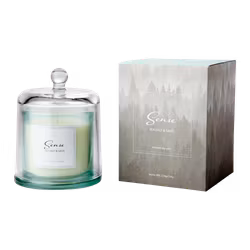 Doftljus med glaskupa, Seasalt & Sage