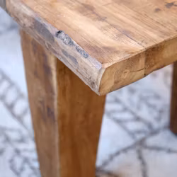 Handgjort soffbord/Avlastningsbänk av återbrukat material