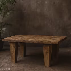 Handgjort soffbord/Avlastningsbänk av återbrukat material