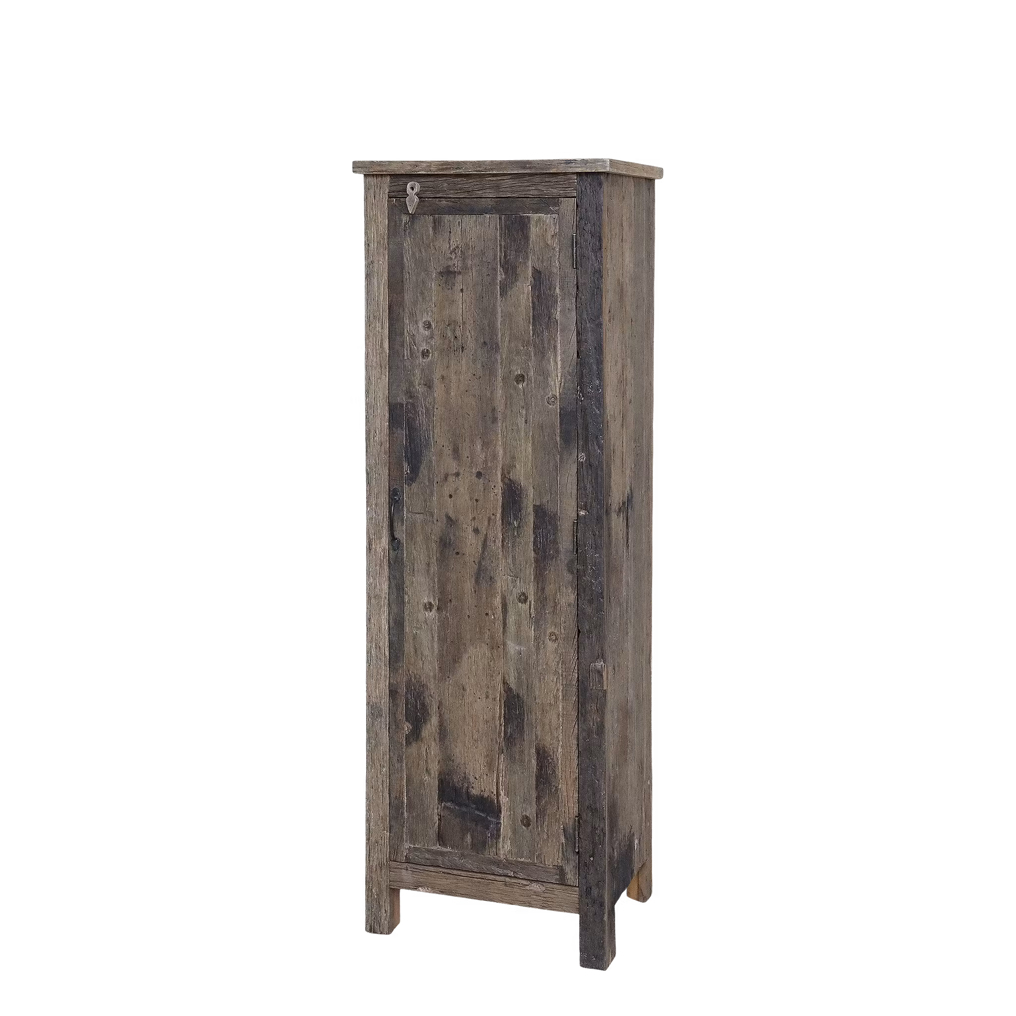 Handgjort skåp av återvunnet trä, 160cm