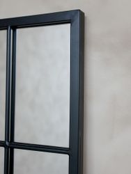 Spegel i järn och glas - 180x90cm