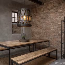 Taklampa av bambu, 71, 2-pack