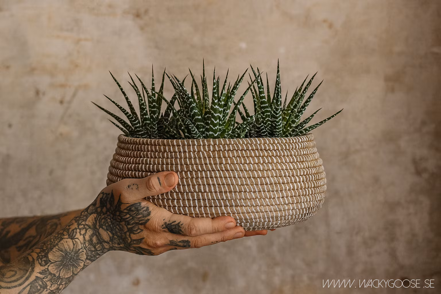 Urna/Kruka i betong, Ø25cm