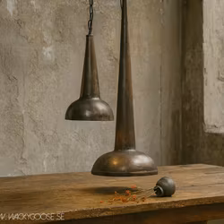 Taklampa i järn, 48cm, 2-pack