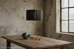 Taklampa i trä, 36cm