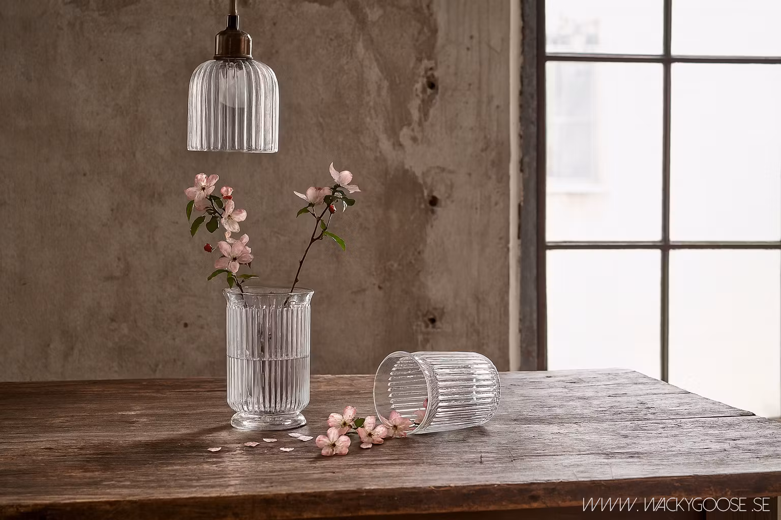 Vas i glas, Ø18cm