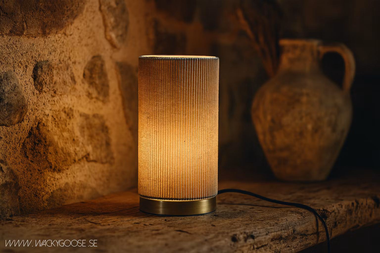 DORA Bordslampa, Beige