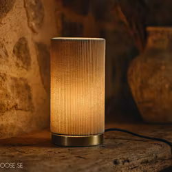 DORA Bordslampa, Beige