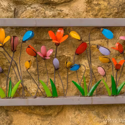 TULIP FIELDS Väggpanel