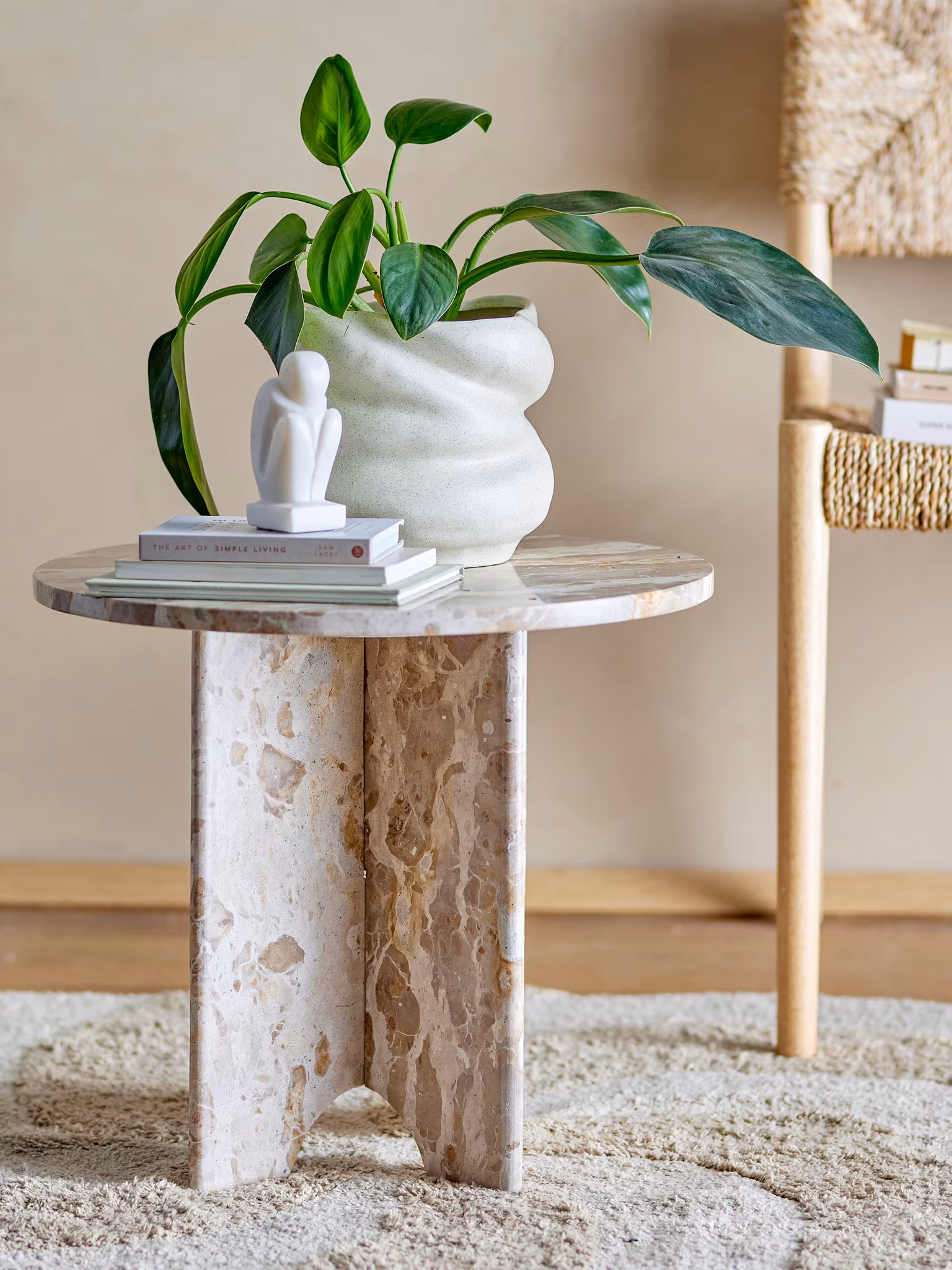 Soffbord i marmor, Bloomingville