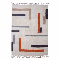 Tuftad matta i bomull, 200x140cm