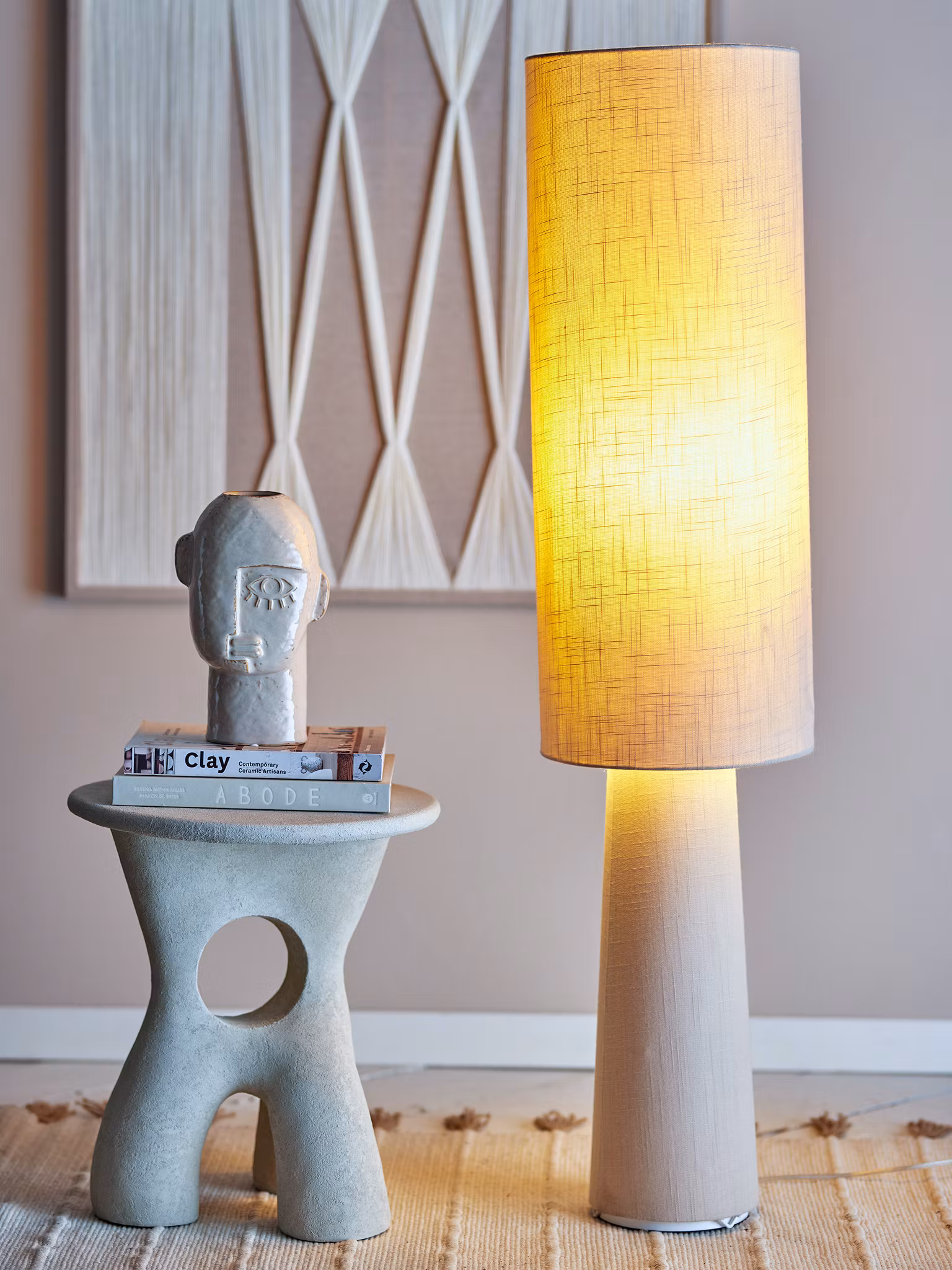 Golvlampa Natur, 120cm Bloomingville