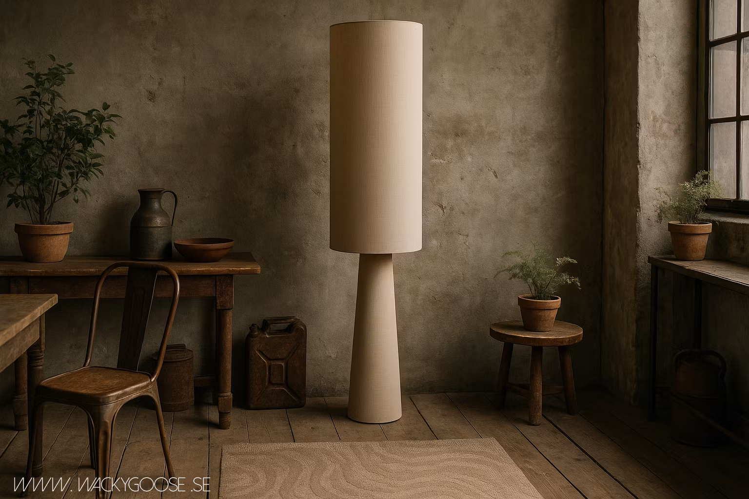Golvlampa Natur, 120cm Bloomingville