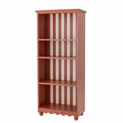 Lekfull hylla i rött, 151cm