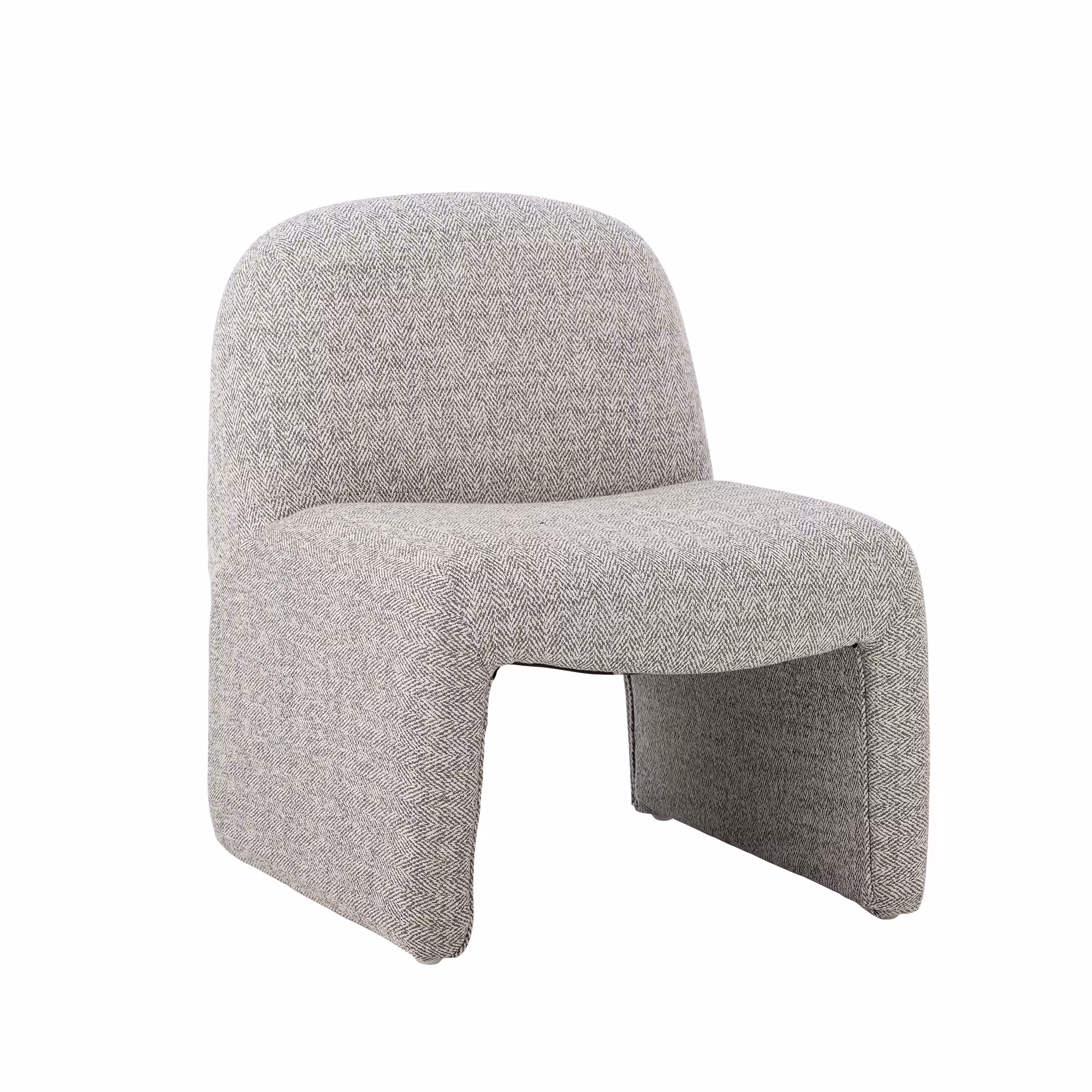 Kollektion MINI - Stilren barnfåtölj, Grå