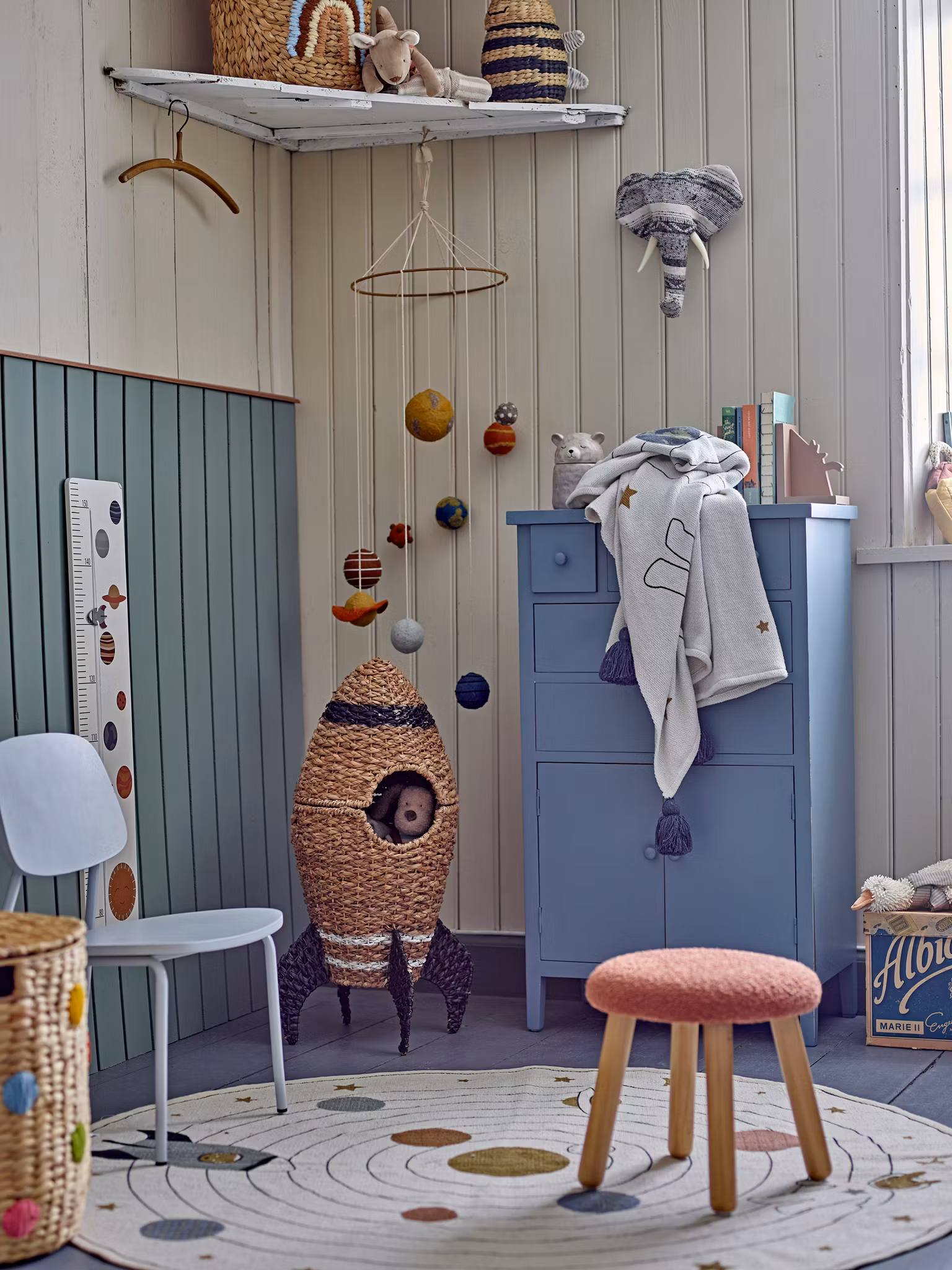 Kollektion MINI - Förvaringskorg RAKET