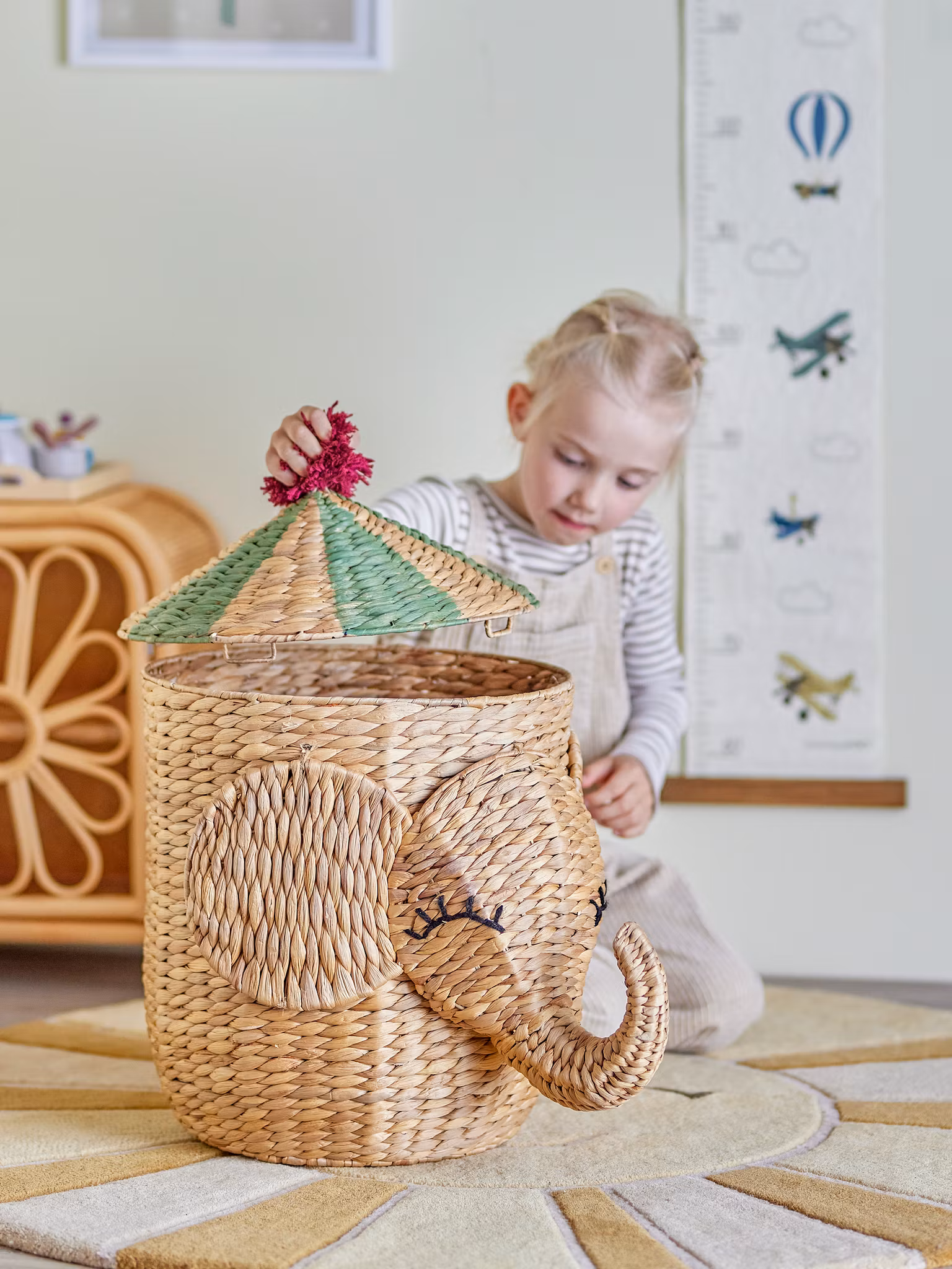 Kollektion MINI - Förvaringskorg CIRKUS-ELEFANT